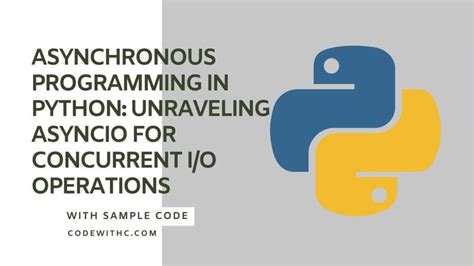 Image result for Asynchronous Programming Python