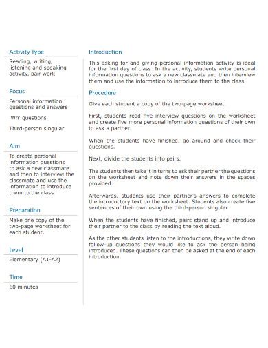 Toradh íomhá ar Interview Introduction Script