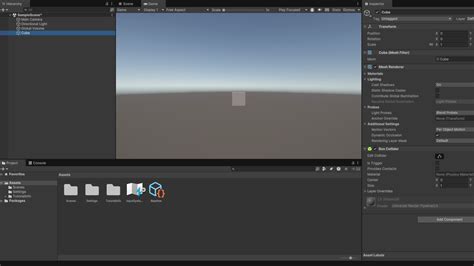 Unity C Sharp Tutorial に対する画像結果