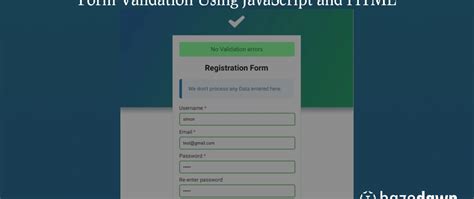 Image result for Form Validation JavaScript