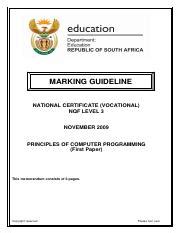 Image result for Principles of Computer Programming Level 3 Notes First Chapter