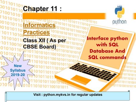 Image result for Python Interface with SQL