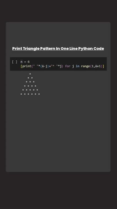 Image result for Python Triangle Code