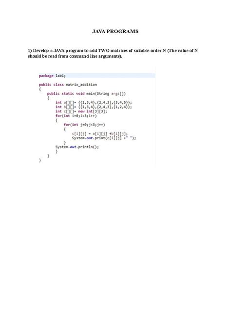 Image result for Java Lab Programs