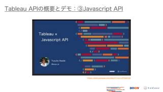 Image result for Tableau JavaScript API