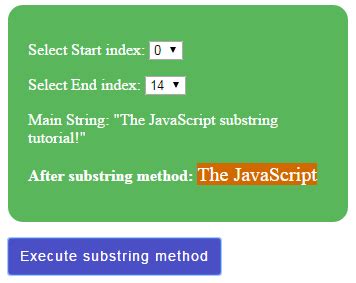 Image result for JavaScript Substring