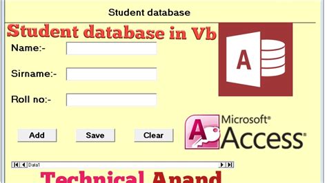 Visual Basic Database に対する画像結果