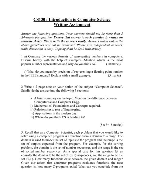 Afbeeldingsresultaten voor Example of Assignment in Computer Science Coding