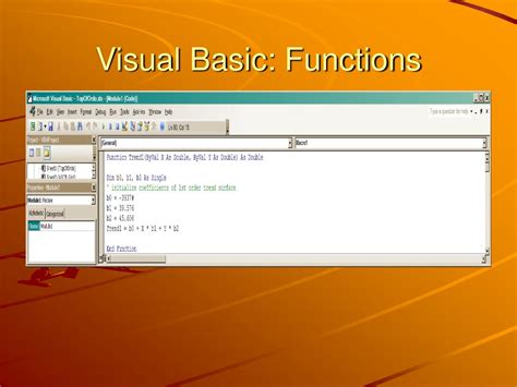 Image result for Visual Basic Function Examples