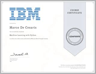 Image result for Machine Learning Python Coursera