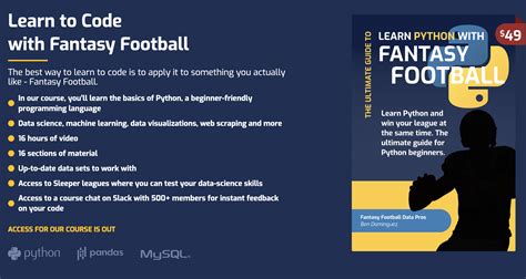 Creating Fantasy Football Database に対する画像結果
