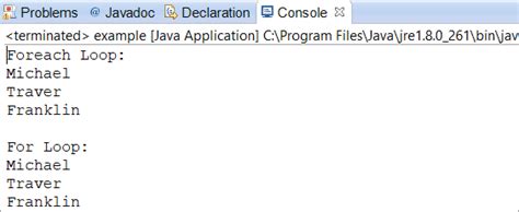 Image result for For Each Loop Java ArrayList