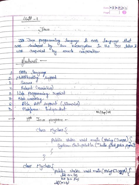 Image result for Java Notes for Beginners