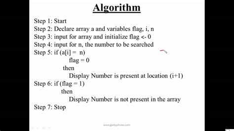 Image result for Linear Algorithm Example