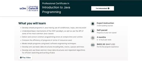 Image result for Java Language Course