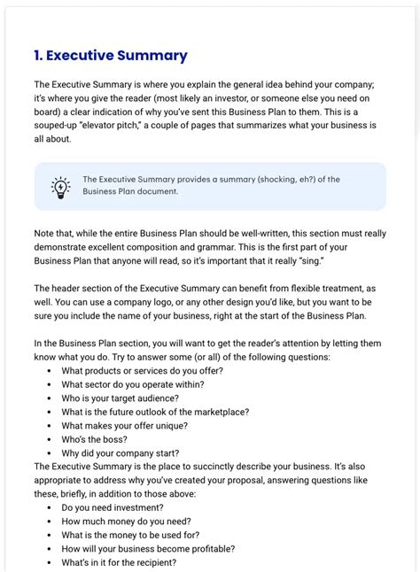 Toradh íomhá ar Company Business Plan Examples PDF