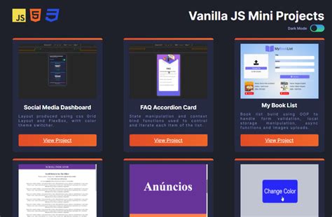 Image result for Vanilla JavaScript HTML5 CSS