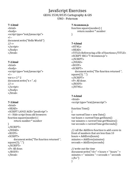 Image result for JavaScript Exercises