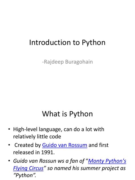 Image result for Introduction of Python Language