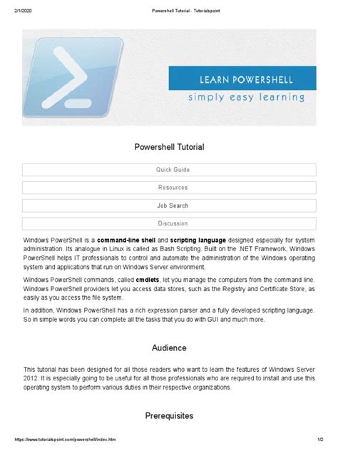 Image result for PowerShell Tutorial