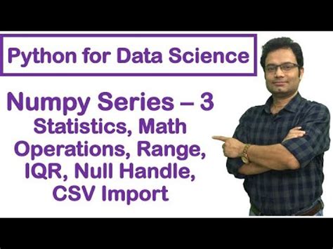 Image result for Statistics Using Python Numpy and R