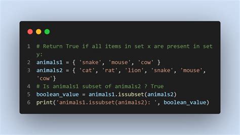 Python Set Methods に対する画像結果