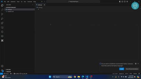 Image result for Create Project On vs Code Python