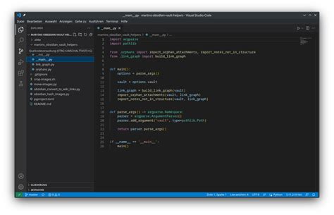 Visual Studio Code Python に対する画像結果