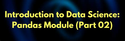 Image result for Pandas Module in Python