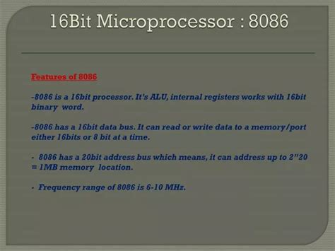 Afbeeldingsresultaten voor 16-Bit Microprocessor Programming