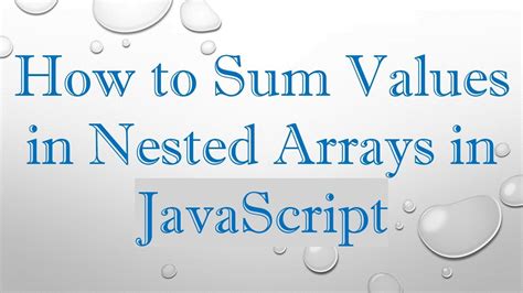 Image result for Nested Array JavaScript