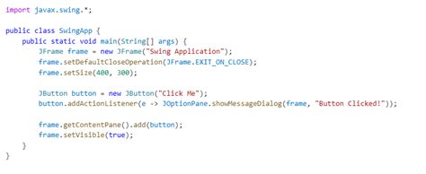 Image result for Java GUI Application Example