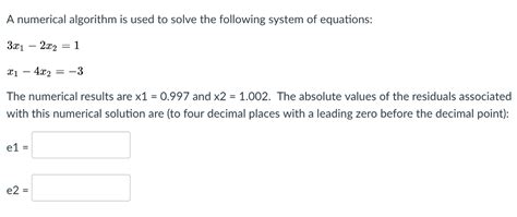 Numerical Algorithm Example に対する画像結果