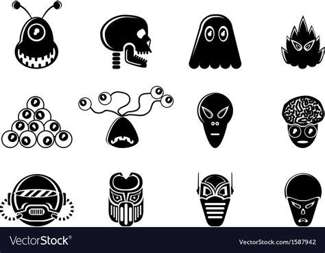 Image result for Alien Icon Vector