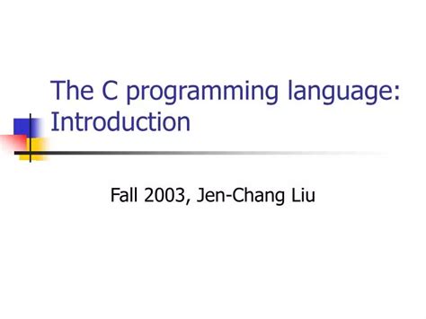 Toradh íomhá ar C Programming Language Introduction