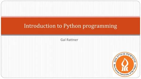 Image result for Introduction to Python Programming