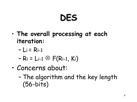 Des Algorithm Explanation with Example に対する画像結果