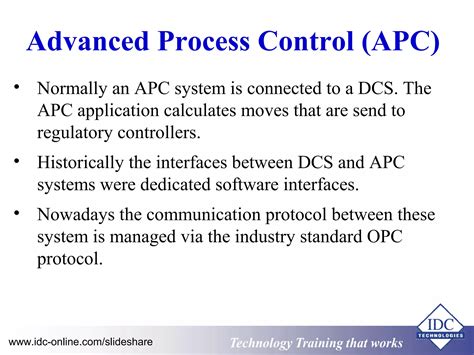 Toradh íomhá ar Advanced Process Control