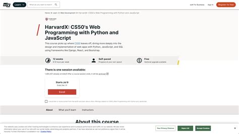 Image result for CS50 Web Programming with Python and JavaScript