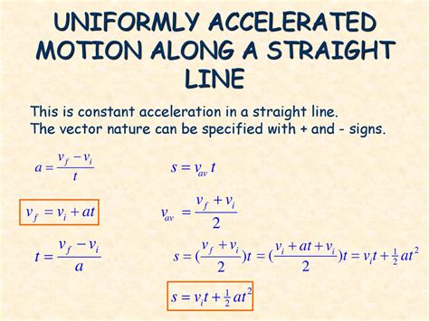 Image result for Uniform Accelerated Motion Example