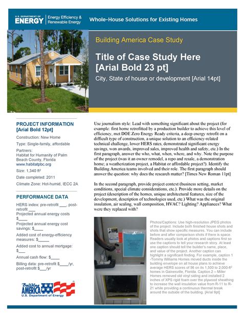 Image result for Case Study Format Example