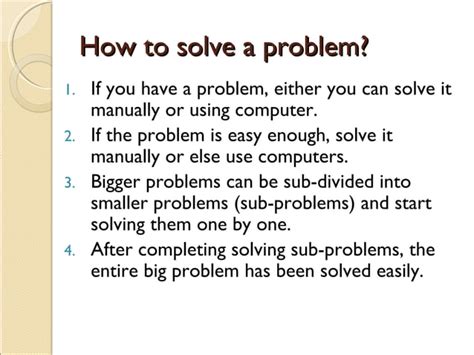 Image result for Computer Problem Solving
