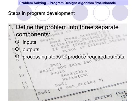 Image result for Algorithm Problem Solving and Program Design
