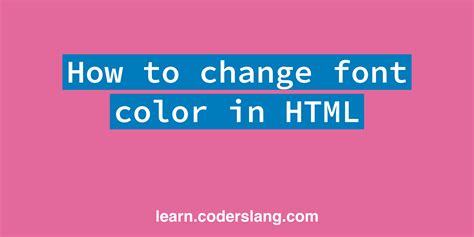 Image result for Font Color HTML Code