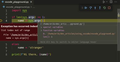 Using Python in vs Code Tutorial に対する画像結果