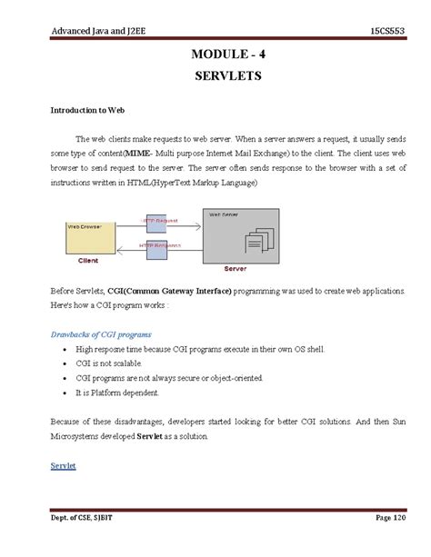 Advanced Java Module に対する画像結果