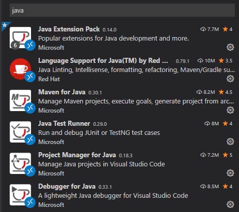 Image result for Java Tutorial VSC