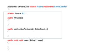 Image result for Java GUI Application Example
