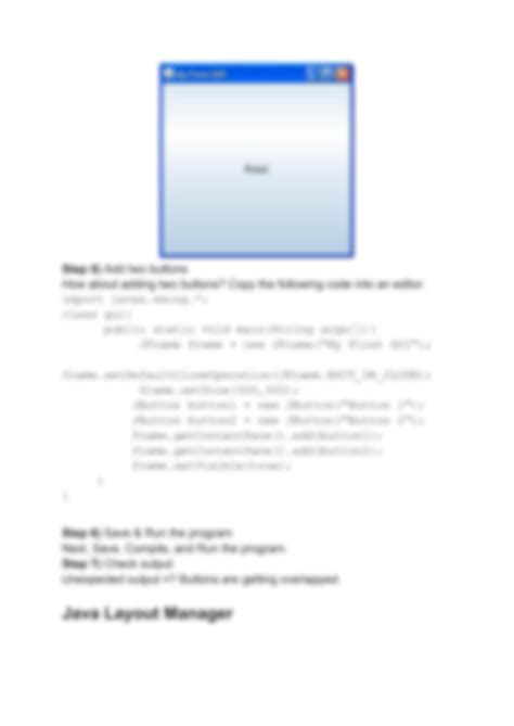 Image result for Java GUI Application Example