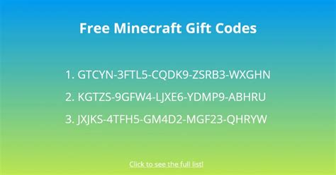 Image result for Free Minecraft Java Code List
